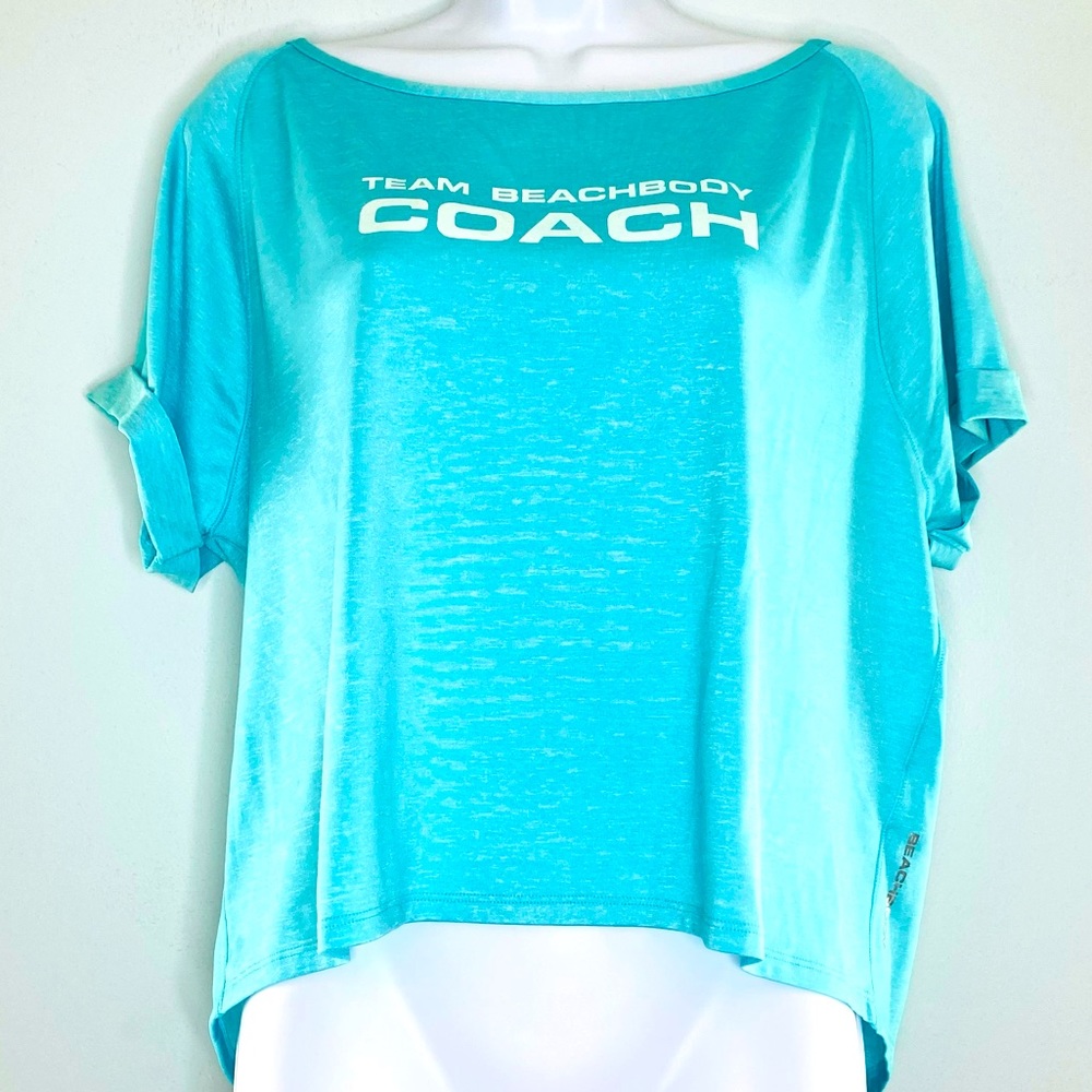 Beachbody boatneck open back top